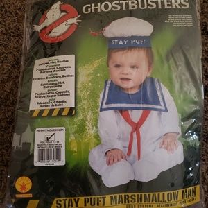 Infant Stay Puft Marshmallow Man Costume
